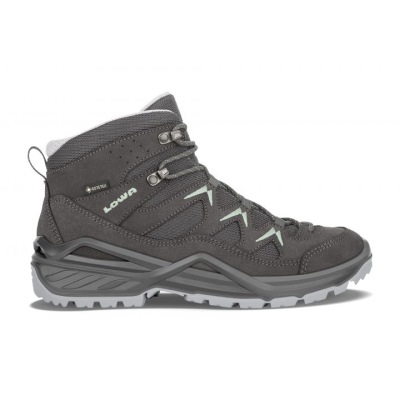 Lowa Sirkos Evo GTX Mid WS Gri Inchis / Albastri - Pantofi De Alpinism Dama - Romania 40IFEDO0